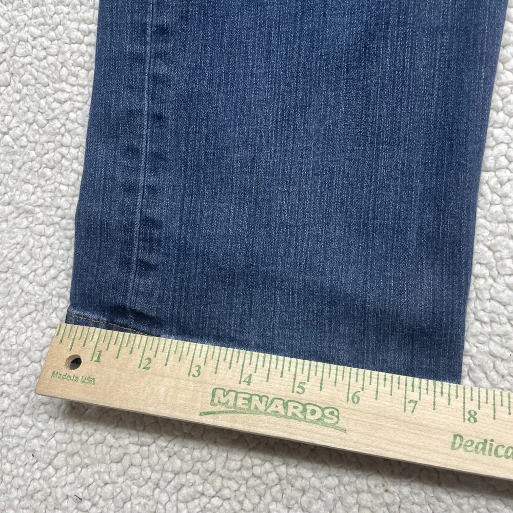 Duluth Trading Co Jeans Mens 36x32 Blue Ballroom Double Flex Straight Work Pants
